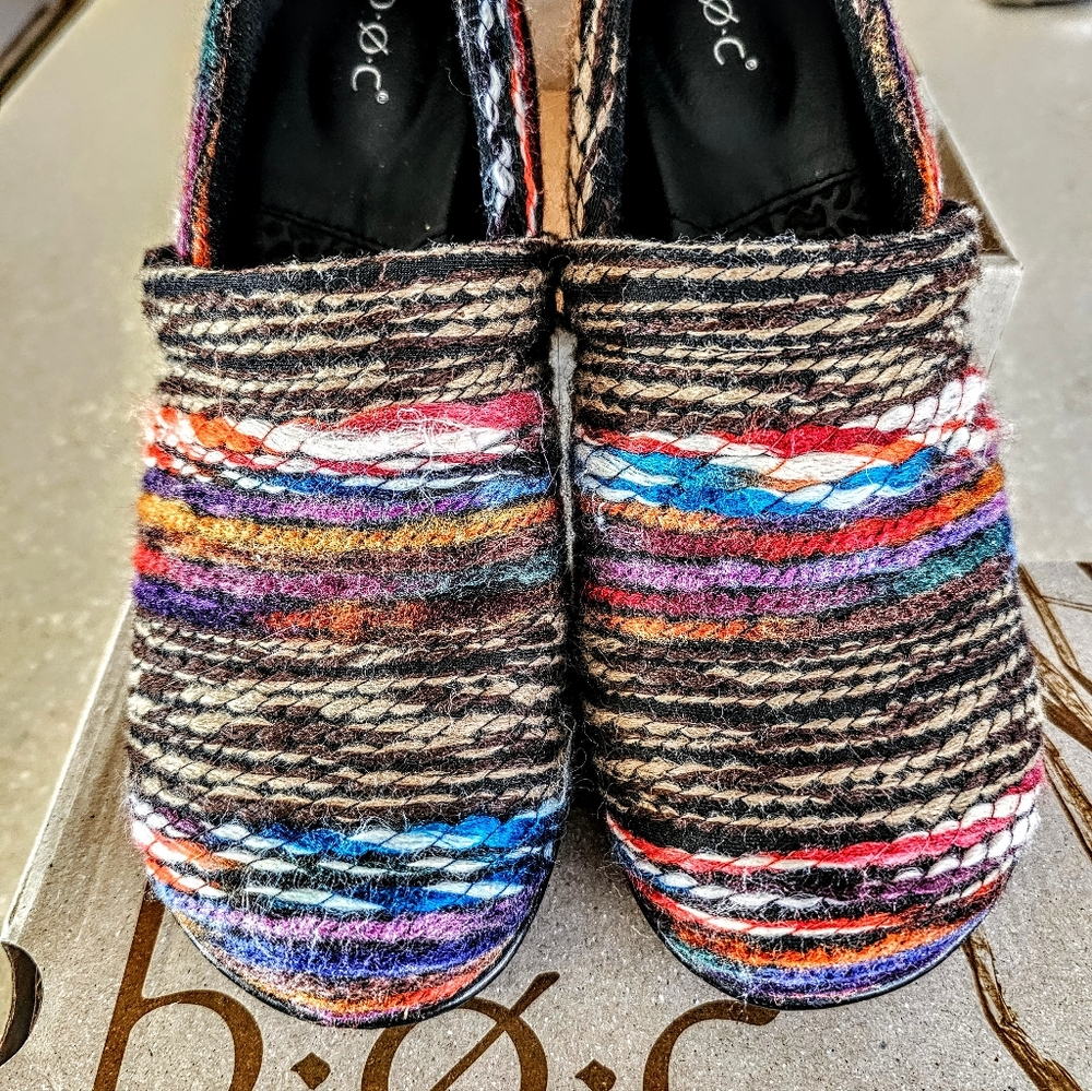 B.O.C Clogs Nib Multicolored 8.5 Reduced - image 2